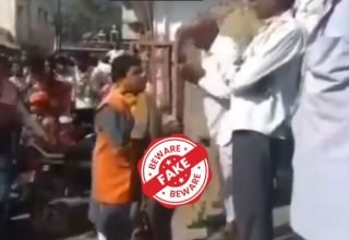 Fact check: Old Video of BJP Candidate Welcomed with Garland of Shoes, Incorrectly Linked to 2024 Lok Sabha Polls